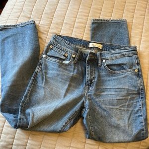 Madewell slim boyfriend jean